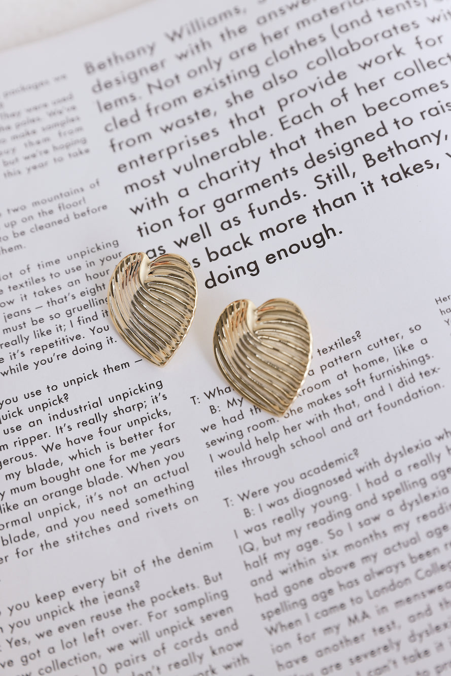 18k Gold Plated Autumn Earrings Gold